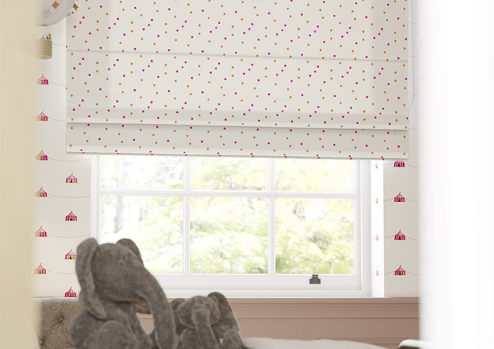 May Day, Balloons Brights - Roman Blind - Image 5